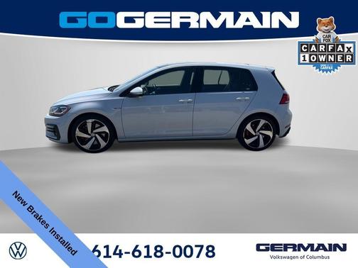 White Silver Metallic 2018 Volkswagen Golf GTI 2.0T SE 4-Door