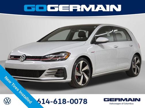 White Silver Metallic 2018 Volkswagen Golf GTI 2.0T SE 4-Door