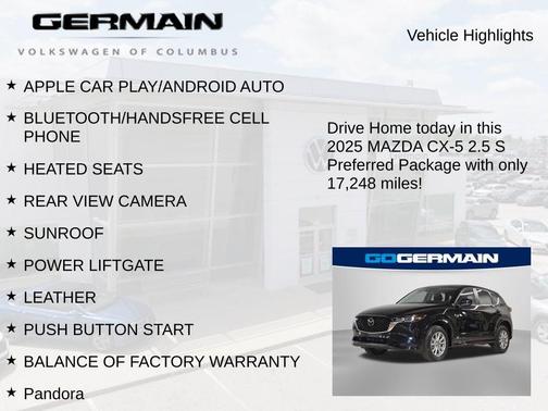 2025 Mazda CX-5 2.5 S Preferred Package