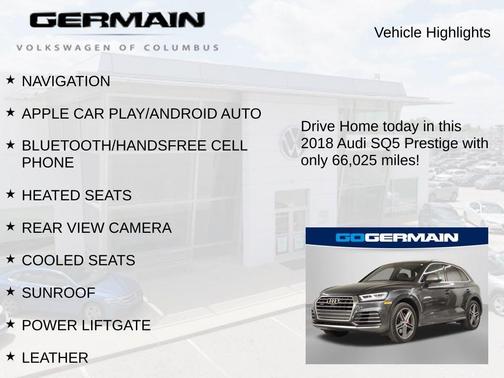 2018 Audi SQ5 3.0T Prestige