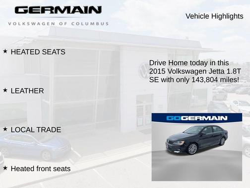 2015 Volkswagen Jetta 1.8T SE