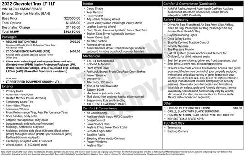 2022 Chevrolet Trax LT