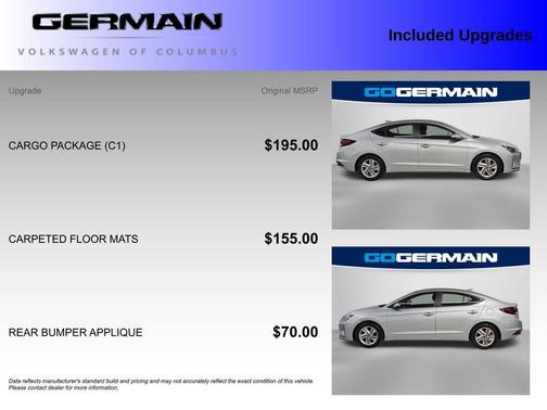 2020 Hyundai ELANTRA Value Edition