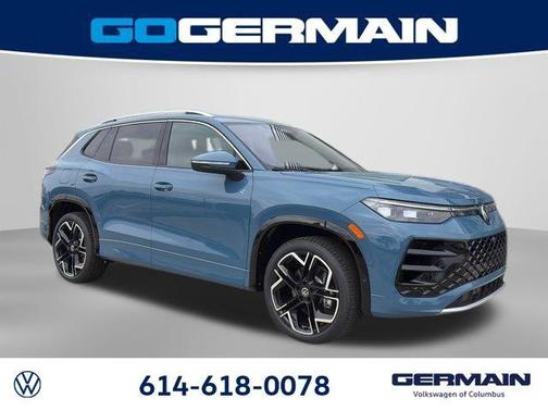 Monterey Blue Pearl 2026 Volkswagen Tiguan 2.0T SEL R-Line