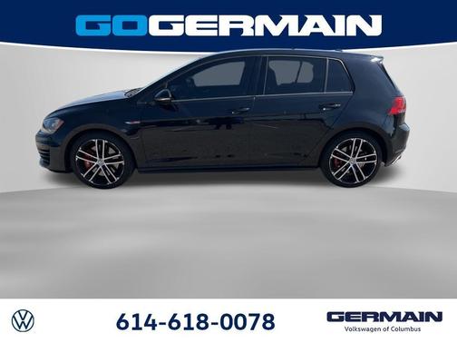 Deep Black Pearl Effect 2017 Volkswagen Golf GTI Sport 4-Door