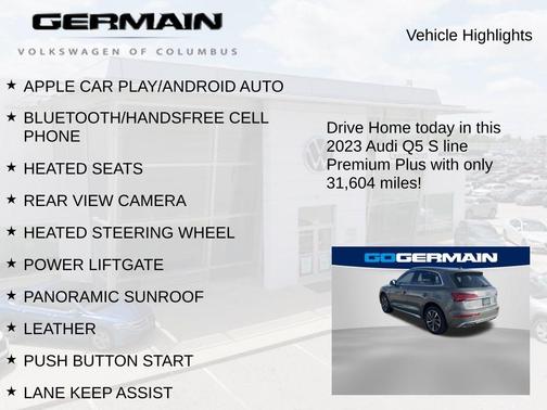 2023 Audi Q5 45 S line quattro Premium