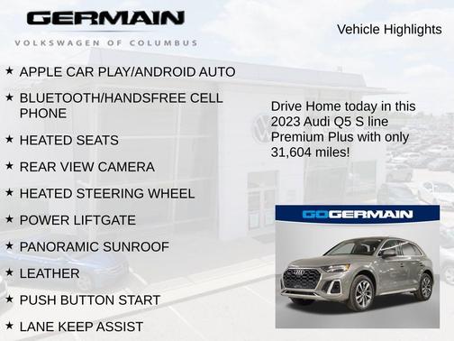 2023 Audi Q5 45 S line quattro Premium