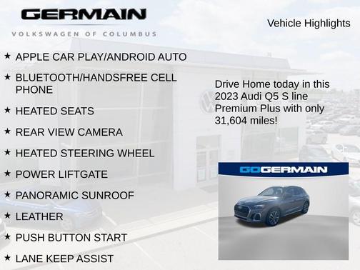 2023 Audi Q5 45 S line quattro Premium