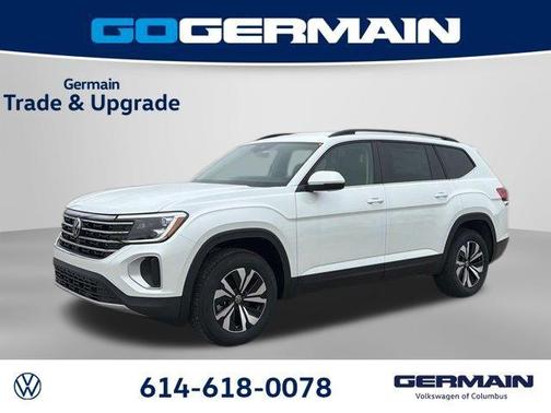 Opal White Pearl 2026 Volkswagen Atlas 2.0T SE