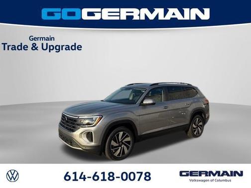 Silver Mist Metallic 2026 Volkswagen Atlas 2.0T SE W/TECHNOLOGY
