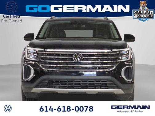Deep Black Pearl Effect 2024 Volkswagen Atlas 2.0T SE
