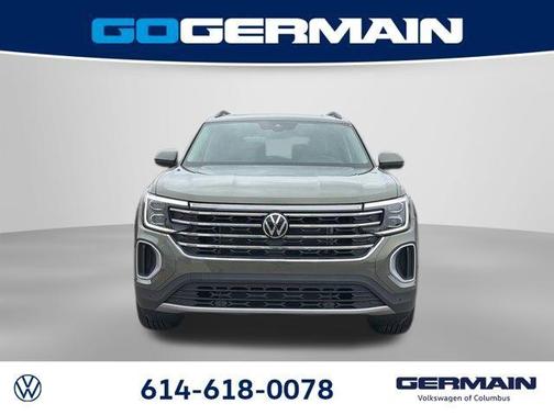 Avocado Green Pearl 2026 Volkswagen Atlas 2.0T SE W/TECHNOLOGY