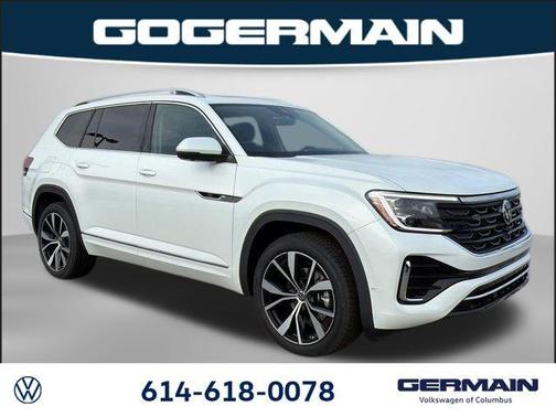 Opal White Pearl 2026 Volkswagen Atlas 2.0T SEL Premium R-Line