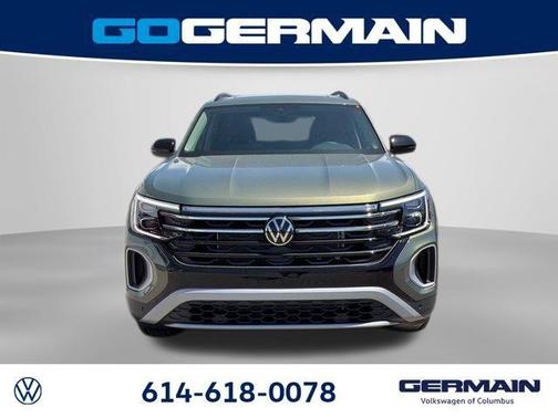 Avocado Green Pearl 2026 Volkswagen Atlas 2.0T Peak Edition