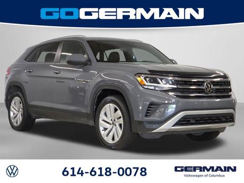 Pure Gray 2021 Volkswagen Atlas Cross Sport 2.0T SE w/Technology