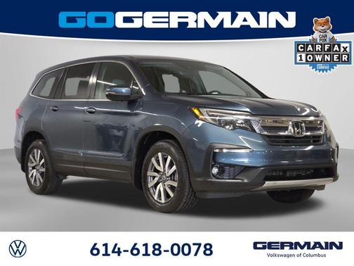 Blue 2019 Honda Pilot EX-L