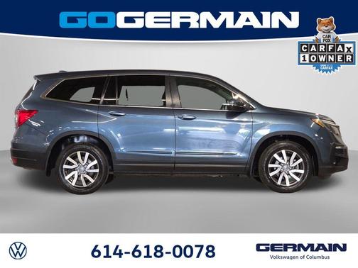 Blue 2019 Honda Pilot EX-L