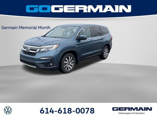 Blue Metallic 2019 Honda Pilot EX-L