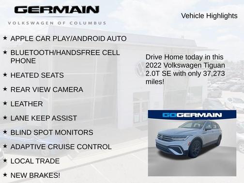 2022 Volkswagen Tiguan 2.0T SE