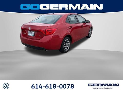 Barcelona Red Metallic 2017 Toyota Corolla XLE