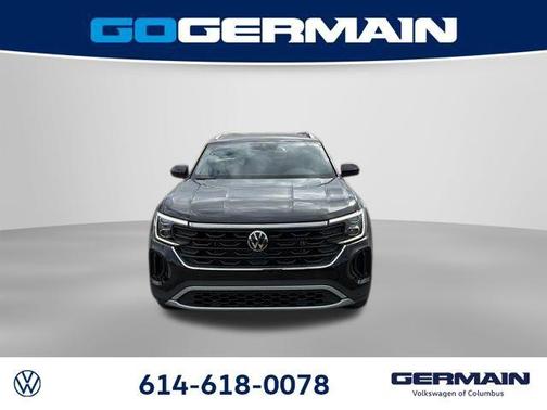 Deep Black Pearl Effect 2026 Volkswagen Atlas Cross Sport 2.0T SE W/TECHNOLOGY