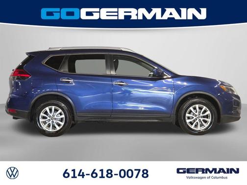 Caspian Blue 2017 Nissan Rogue SV