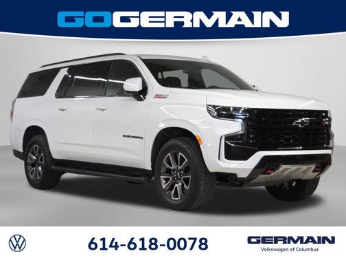 Summit White 2023 Chevrolet Suburban Z71