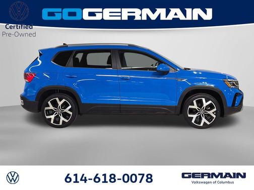 Cornflower Blue 2023 Volkswagen Taos 1.5T SEL