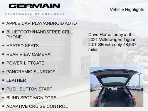 2021 Volkswagen Tiguan 2.0T SE