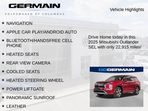 2025 Mitsubishi Outlander SEL