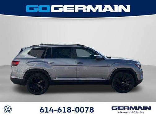 Silver Mist Metallic 2026 Volkswagen Atlas 2.0T SE W/TECHNOLOGY