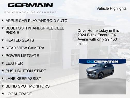 Gray Metallic 2024 Buick Encore GX Avenir