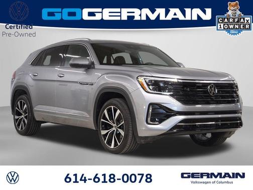 Silver Mist Metallic 2025 Volkswagen Atlas Cross Sport 2.0T SEL Premium R-Line