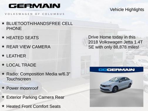 2018 Volkswagen Jetta 1.4T SE