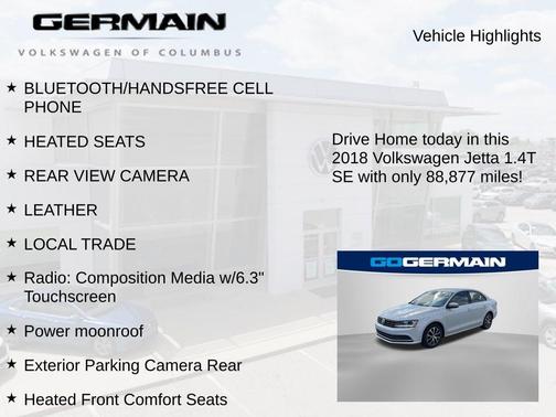 2018 Volkswagen Jetta 1.4T SE