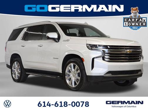 Iridescent Pearl Tricoat 2021 Chevrolet Tahoe High Country