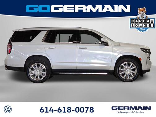 Iridescent Pearl Tricoat 2021 Chevrolet Tahoe High Country