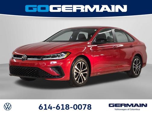 Kings Red Metallic 2025 Volkswagen Jetta 1.5T Sport