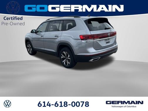 Silver Mist Metallic 2025 Volkswagen Atlas 2.0T SE