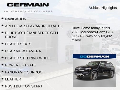 2020 Mercedes-Benz GLS 450 Base 4MATIC