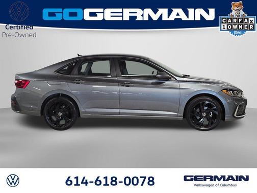 Platinum Gray Metallic 2025 Volkswagen Jetta 1.5T SE