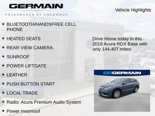 2018 Acura RDX Base