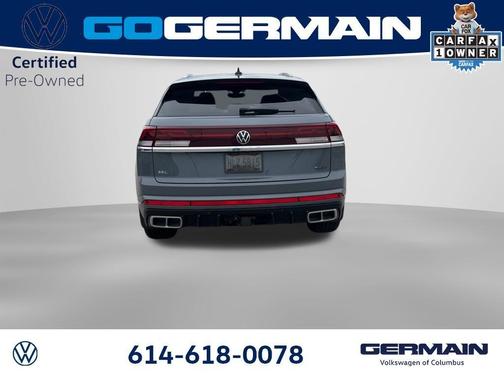 Pure Gray 2024 Volkswagen Atlas Cross Sport 2.0T SEL Premium R-Line