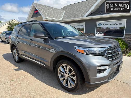 Gray 2023 Ford Explorer XLT