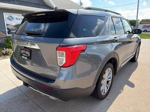 Gray 2023 Ford Explorer XLT
