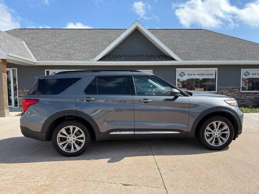 Gray 2023 Ford Explorer XLT