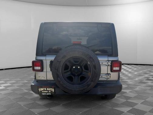 Gray 2021 Jeep Wrangler Unlimited Sport