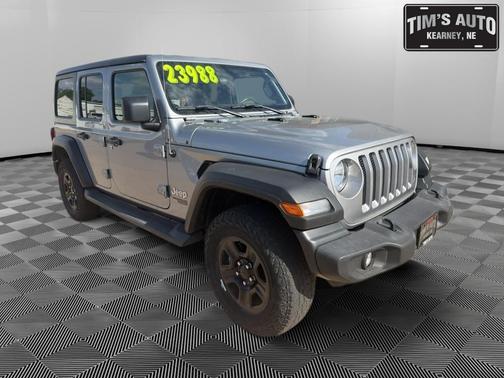 Gray 2021 Jeep Wrangler Unlimited Sport