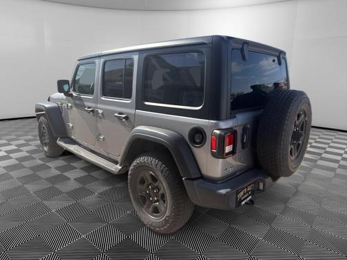 Gray 2021 Jeep Wrangler Unlimited Sport