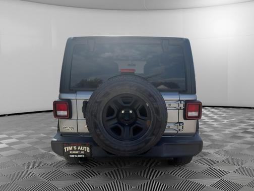Gray 2021 Jeep Wrangler Unlimited Sport